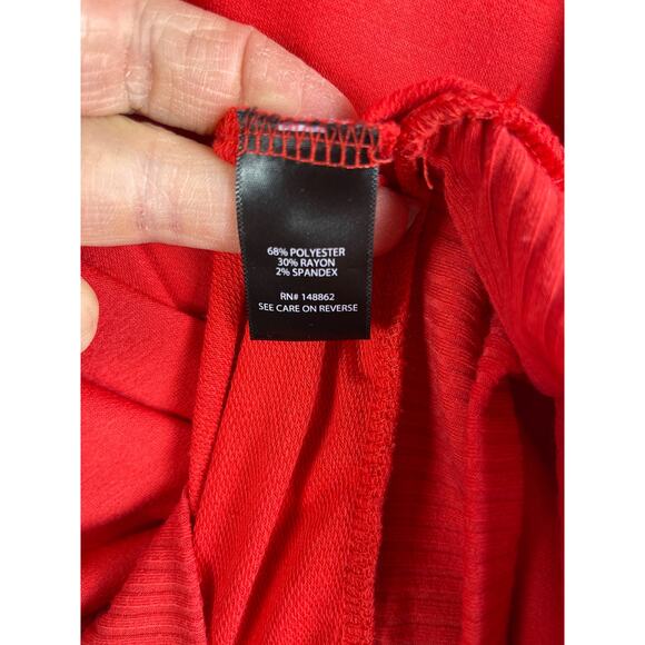 Torrid Lightweight French Terry V-Neck Ruffle Shoulder Sweater Size Large (00) - Picture 9 of 10